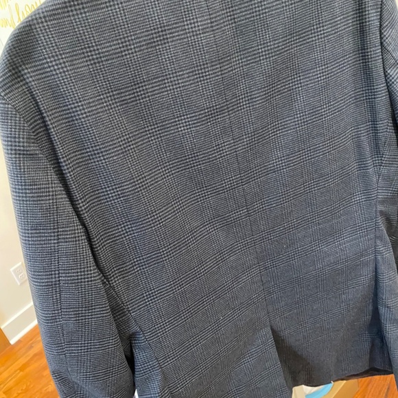 Banana Republic Navy Blue Blazer 44R Standard Fit - Picture 8 of 12